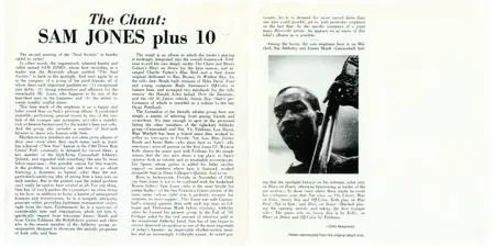 Sam Jones plus 10 - The Chant (1961) {Riverside OJCCD-1839-2 rel 1994}