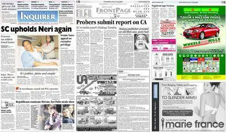 Philippine Daily Inquirer – September 05, 2008