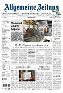 Allgemeine Zeitung Alzey - 15. Januar 2018