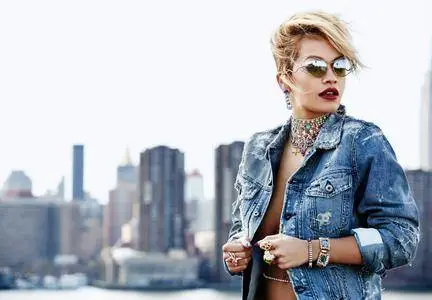 Rita Ora by Danielle Levitt for Flare Magazine August 2014