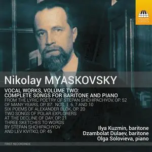 Ilya Kuzmin, Dzambolat Dulaev & Olga Solovieva - Myaskovsky: Vocal Works, Vol. 2 (2023) [Official Digital Download 24/96]
