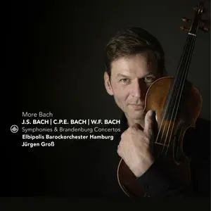 Elbipolis Barockorchester Hamburg & Jürgen Groß - More Bach (2023)