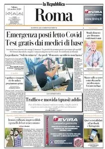 la Repubblica Roma - 24 Ottobre 2020