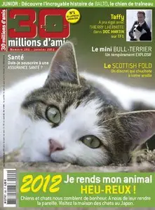 30 Millions d'Ami N° 292 Janvier 2012