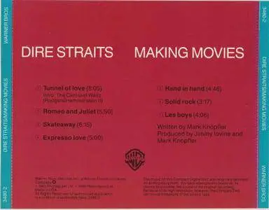 Dire Straits - Making Movies (1980) [1985, Japan for USA]