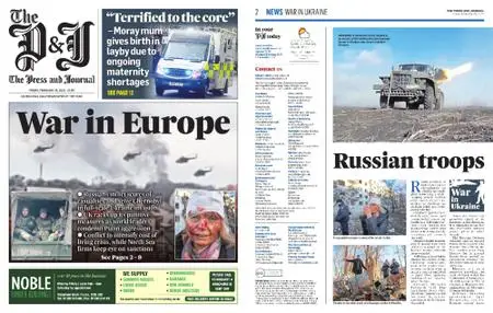 The Press and Journal Inverness – February 25, 2022