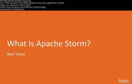 Learning Apache Storm for Big Data Processing