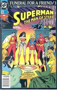 The Funeral of Superman #4 - Superman: The Man of Steel N° 20