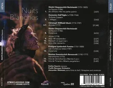Karina Gauvin, Alexander Weimann, Pacific Baroque Orchestra - Nuits Blanches (2020)