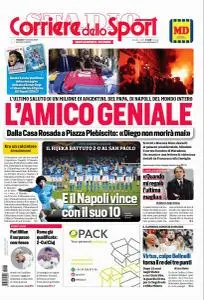 Corriere dello Sport Campania - 27 Novembre 2020