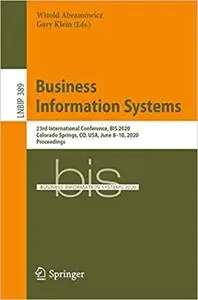 Business Information Systems: 23rd International Conference, BIS 2020