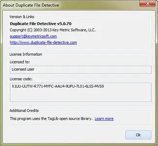 Duplicate File Detective 5.0.70 Professional Edition