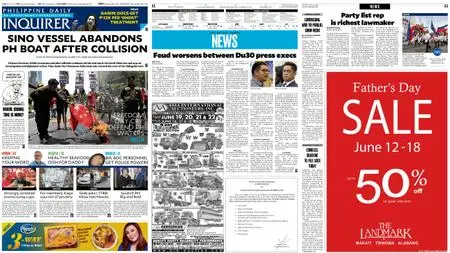 Philippine Daily Inquirer – June 13, 2019