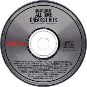 Buddy Holly - All Time Greatest Hits (1992) [MCA Records.]