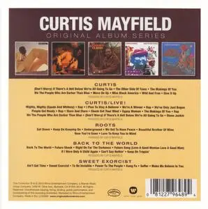 Curtis Mayfield - Original Album Series 1970-1974 (2013) [5CDs] {Rhino}