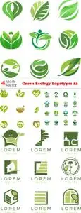 Vectors - Green Ecology Logotypes 22