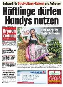 Kronen Zeitung - 28 August 2019