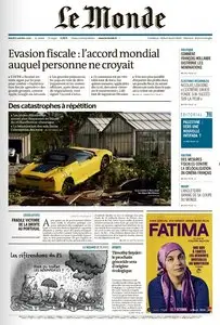 Le Monde et Supplément du Mardi 6 Octobre 2015