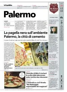 la Repubblica Palermo - 20 Dicembre 2018