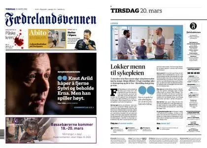 Fædrelandsvennen – 20. mars 2018