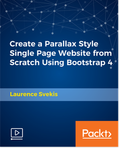 Create a Parallax Style Single Page Website from Scratch Using Bootstrap 4