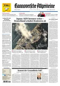 Hannoversche Allgemeine Zeitung - 15.03.2011