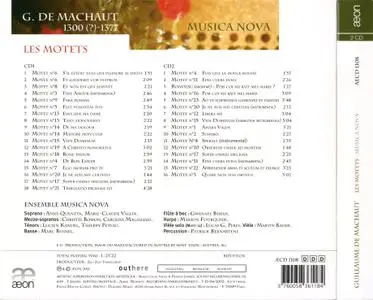 Guillaume de Machaut - Les Motets - Ensemble Musica Nova (2011) {2CD Set Aeon AECD1108 rec 2002}
