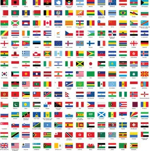 Vector World Flags