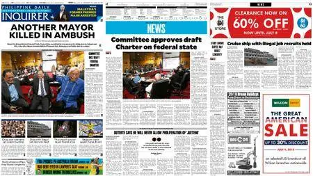 Philippine Daily Inquirer – July 04, 2018