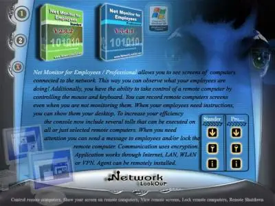 Network LookOut Net Monitor for Employees Professional v4.1.1