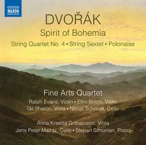 Fine Arts Quartet, Anna Kreetta Gribajcevic & Jens Peter Maintz - Spirit of Bohemia (2021)