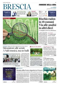 Corriere della Sera Brescia - 2 Agosto 2025