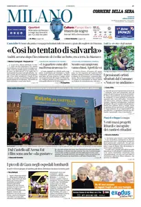Corriere della Sera Milano - 13 Agosto 2025