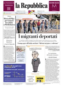 la Repubblica - 25 Gennaio 2025