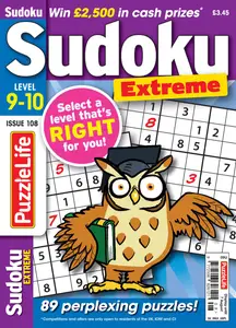PuzzleLife Sudoku Extreme - July 2025