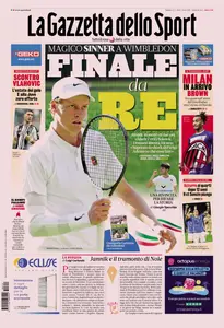 La Gazzetta dello Sport - 12 Luglio 2025
