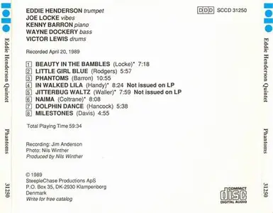 Eddie Henderson - Phantoms (1989)