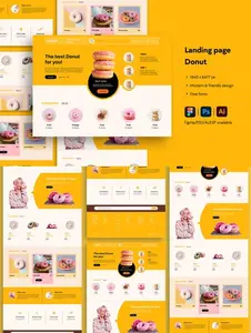 Bakery Website Landing Page 6EX7JLW