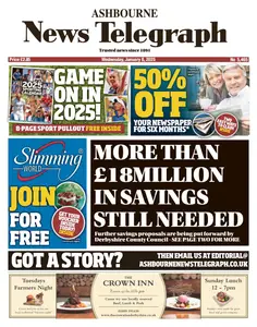 Ashbourne News Telegraph - 8 January 2025