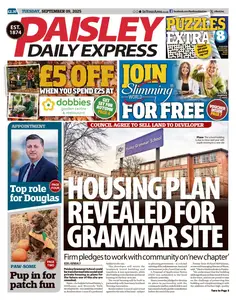 Paisley Daily Express - 9 September 2025