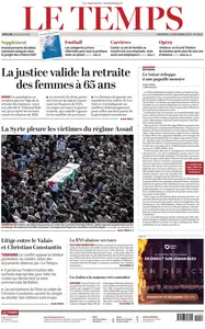 Le Temps - 13 Decembre 2024