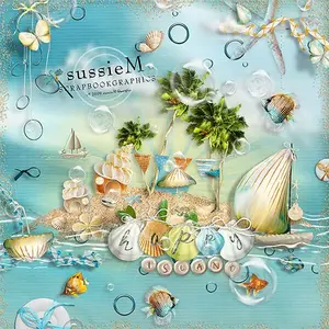 Scrap kit - Happy Island