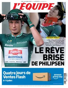 L’equipe du Mardi 8 Juillet 2025