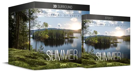 Boom Library Seasons Of Earth - Summer 3D Surround / Stereo WAV