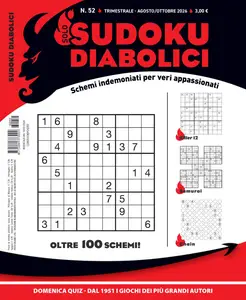 Solo Sudoku Diabolici N.52 - Agosto-Ottobre 2026