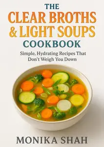 The Clear Broths & Light Soups Cookbook: Simple, Hydrating Recipes That Don’t Weigh You Down