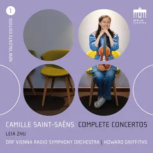 Leia Zhu - Camille Saint-Saëns Complete Concertos (New Talents Edition #1) (2025) [Official Digital Download 24/96]