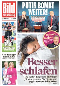 Bild am Sonntag - 17 August 2025
