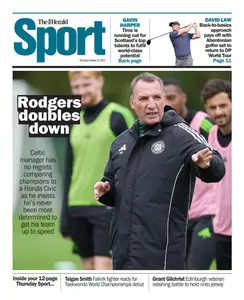 The Herald Sport (Scotland) - 23 October 2025