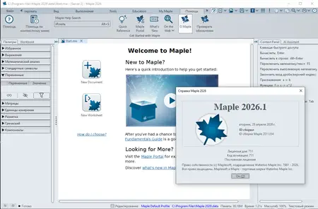 Maplesoft Maple 2026.1